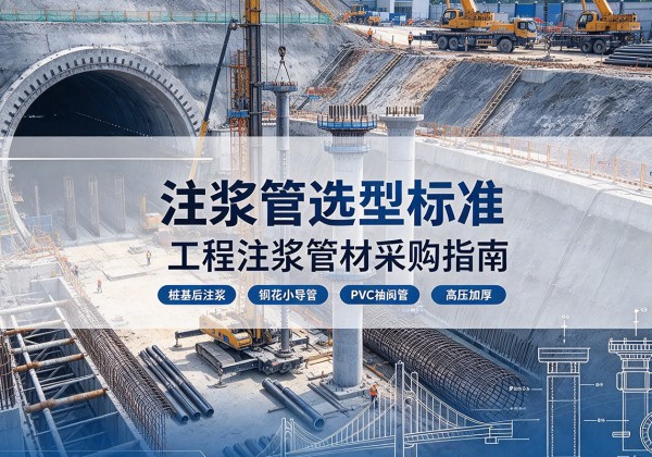 卓尼注浆管选型标准